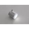 Насос электрический INTEX 66647 3,7В на аккумуляторах, с зарядкой от USB, светильник, 2 насадки в комплекте, уп.12